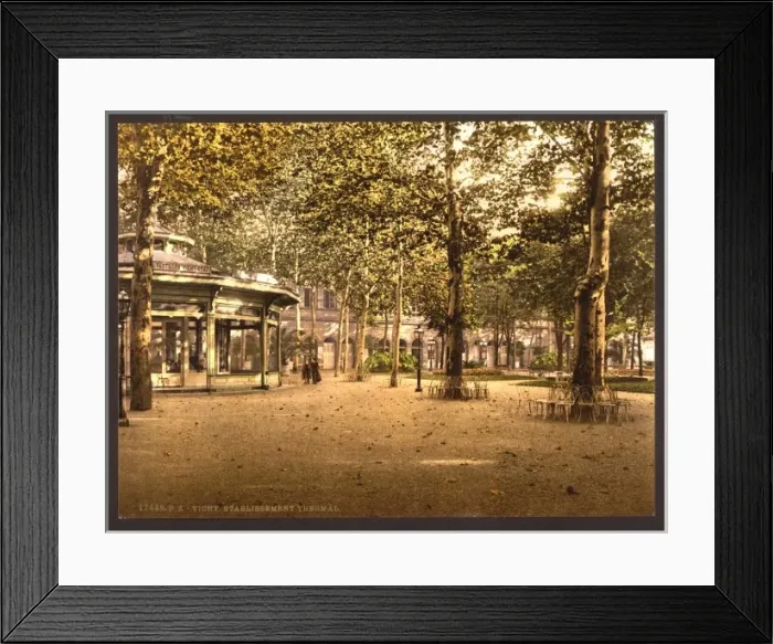 Framed Print : Etablissment Thermal, Vichy, France Framed Print : Etablissment Thermal, Vichy, France