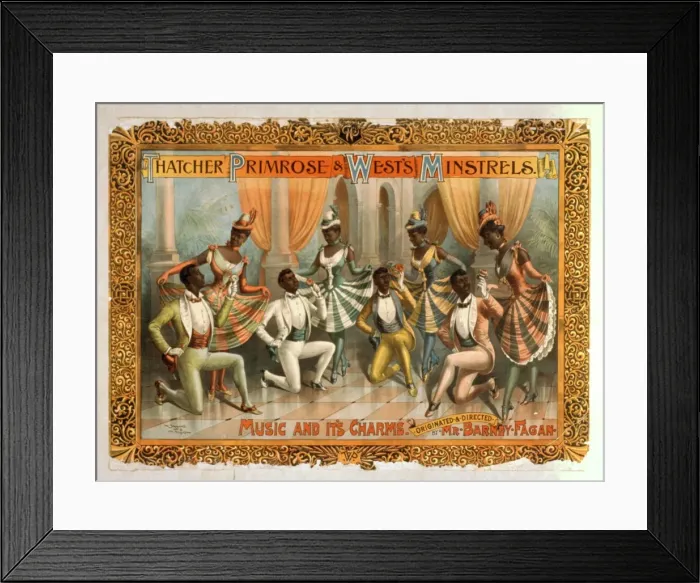 Framed Print : Thatcher, Primrose & Wests Minstrels Thatcher, Primrose & W Framed Print : Thatcher, Primrose & Wests Minstrels Thatcher, Primrose & W