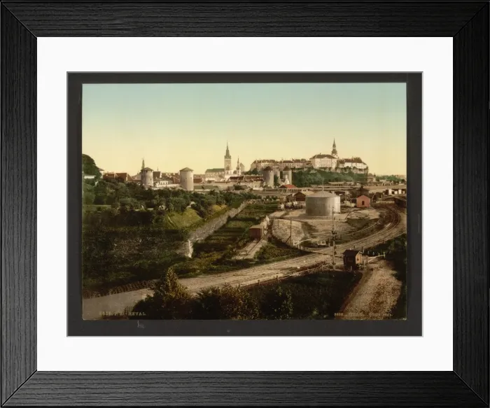 Framed Print : General view, Reval, Russia Framed Print : General view, Reval, Russia