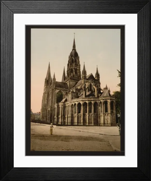 Framed Print : The cathedral, Bayeux, France Framed Print : The cathedral, Bayeux, France