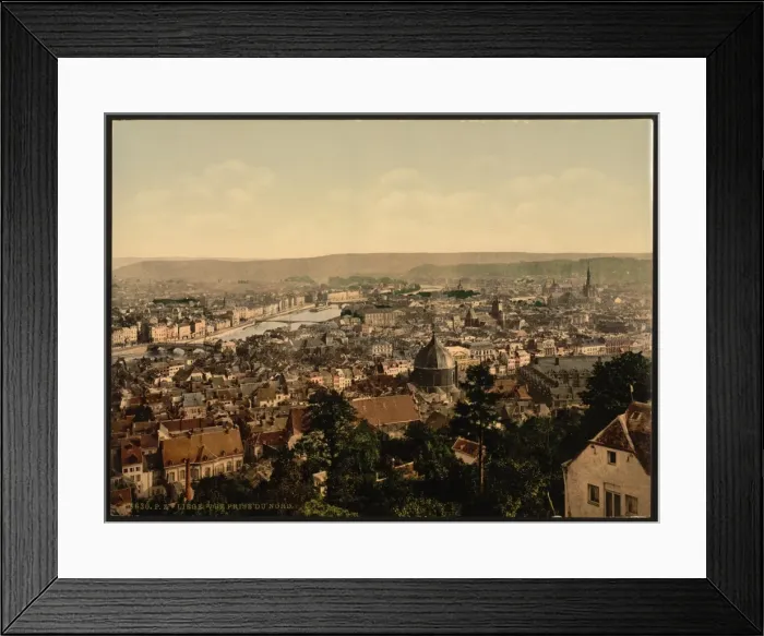 Framed Print : From the north, Liege, Belgium From the north, Liege, Belgiu Framed Print : From the north, Liege, Belgium From the north, Liege, Belgiu