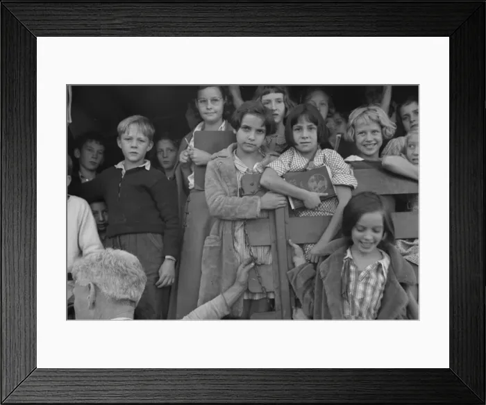 Framed Print : School youngsters, Red House, West Virginia Framed Print : School youngsters, Red House, West Virginia
