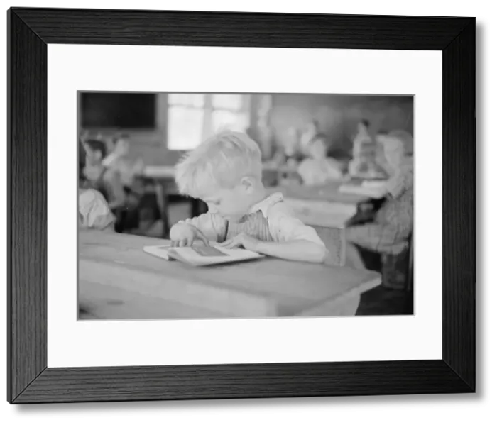 Framed Print : School scene at Skyline Farms, near Scottsboro, Alabama Framed Print : School scene at Skyline Farms, near Scottsboro, Alabama