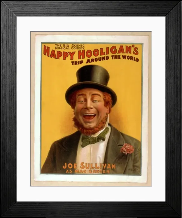 Framed Print : Happy Hooligans trip around the world the big scenic musica Framed Print : Happy Hooligans trip around the world the big scenic musica