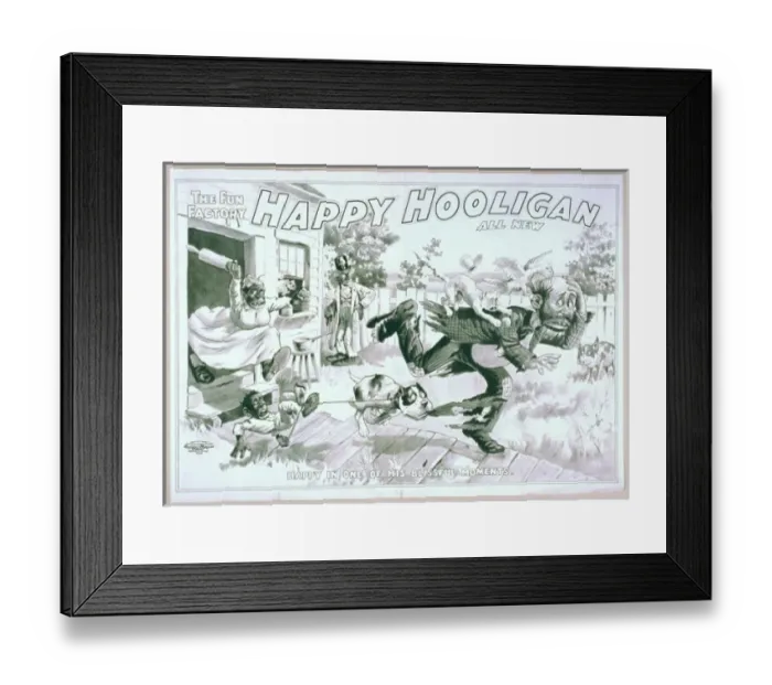 Framed Print : The fun factory, Happy Hooligan all new Framed Print : The fun factory, Happy Hooligan all new