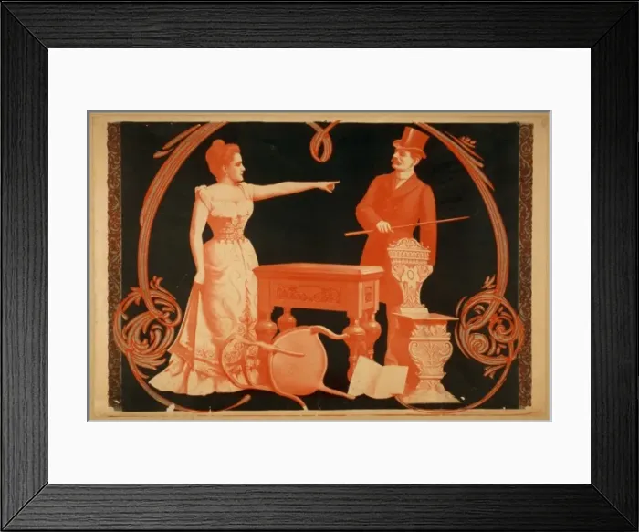 Framed Print : Phil Sheridans New City Sports Company woman in lowcut dres Framed Print : Phil Sheridans New City Sports Company woman in lowcut dres