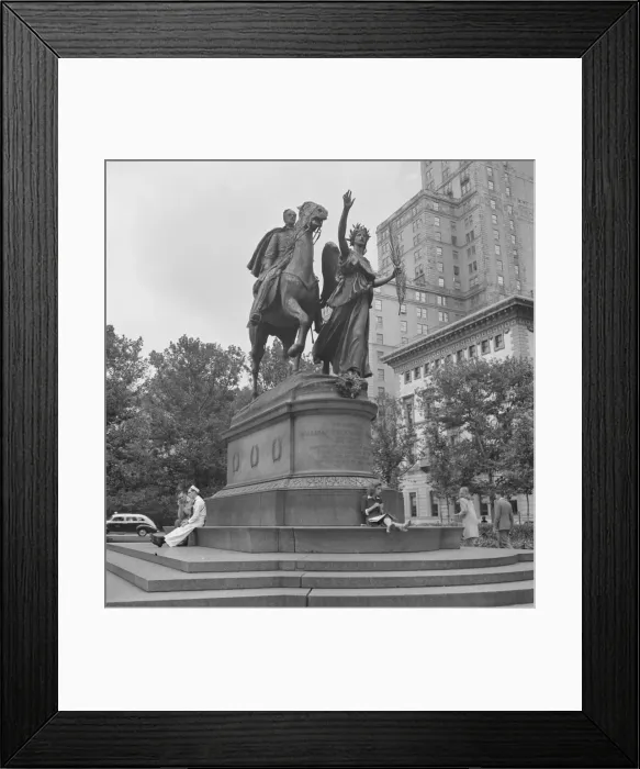 Framed Print : New York, New York. Statue of General Sherman at 59th Street Framed Print : New York, New York. Statue of General Sherman at 59th Street