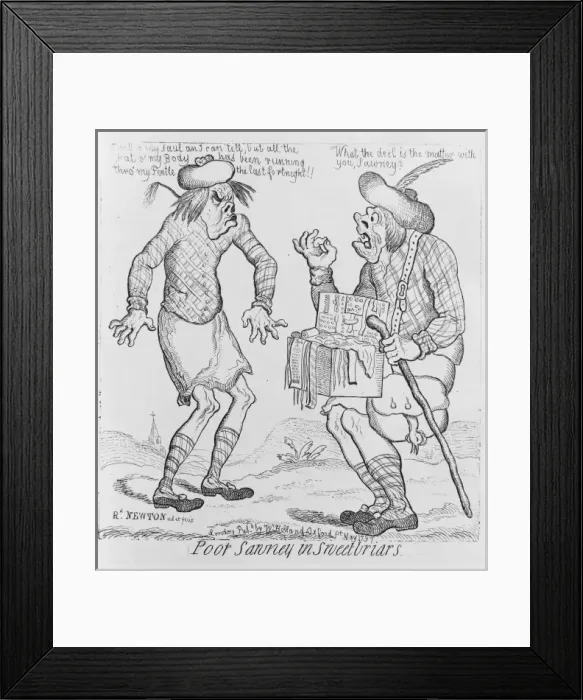 Framed Print : Poor Sawney in sweetbriars Framed Print : Poor Sawney in sweetbriars