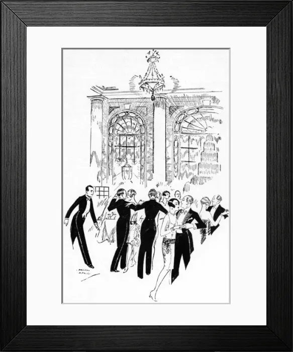 Framed Print : Dancing at the Carlton Hotel, 1927 Framed Print : Dancing at the Carlton Hotel, 1927
