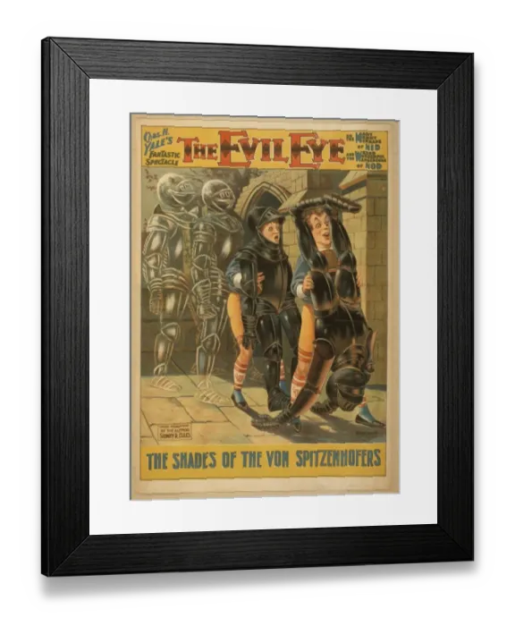 Framed Print : Chas. H. Yales fantastic spectacle, The evil eye, or The ma Framed Print : Chas. H. Yales fantastic spectacle, The evil eye, or The ma