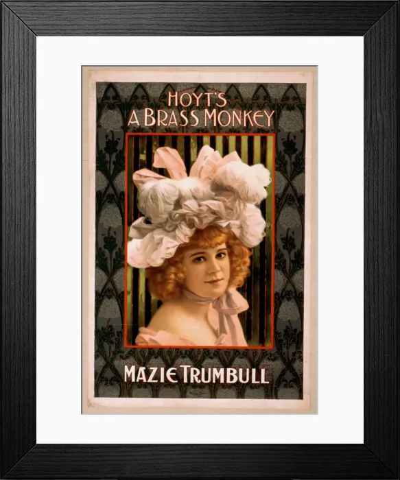 Framed Print : Hoyts A brass monkey Framed Print : Hoyts A brass monkey