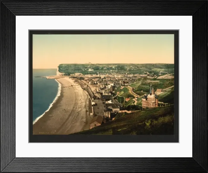 Framed Print : General view, Fecamp, France Framed Print : General view, Fecamp, France