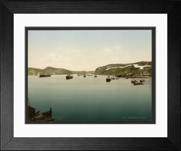 Framed Print : General view, Port Catherine, Kola Peninsula, Russia Framed Print : General view, Port Catherine, Kola Peninsula, Russia