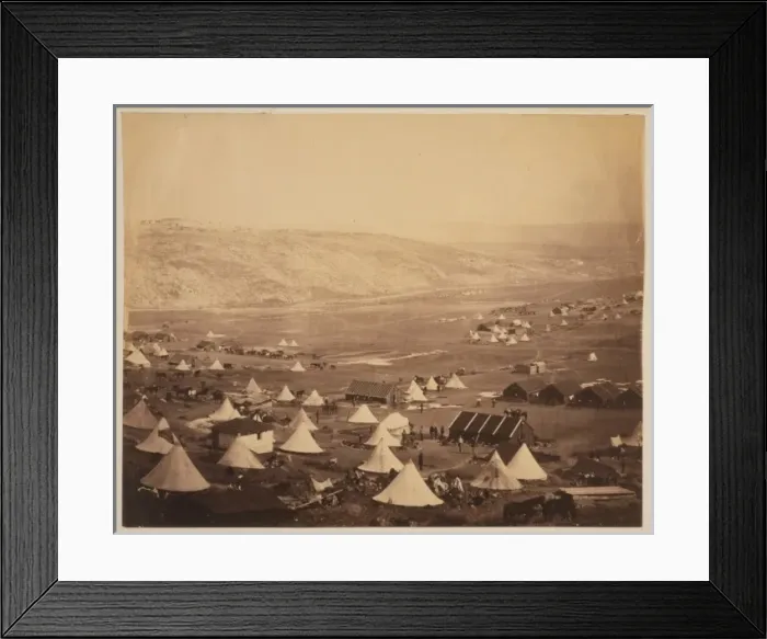 Framed Print : Cavalry camp, looking towards Kadikoi Framed Print : Cavalry camp, looking towards Kadikoi