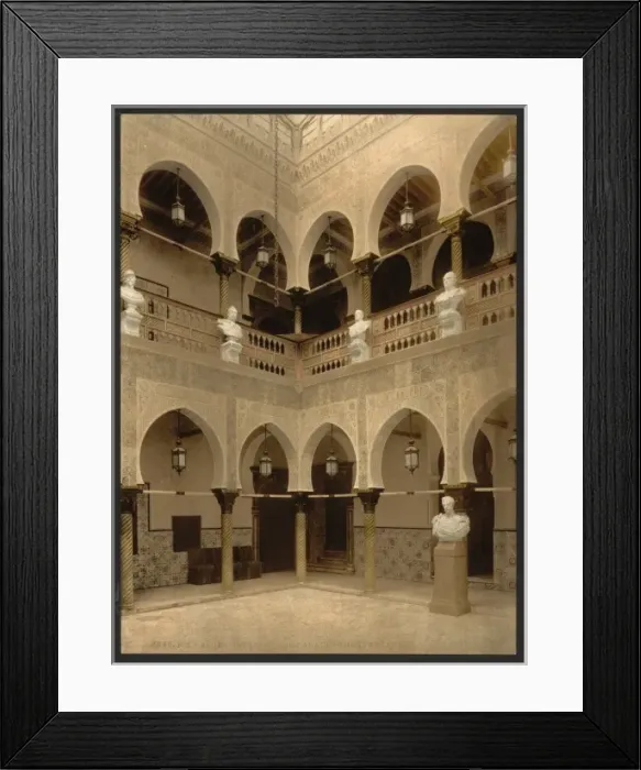 Framed Print : Interior of governors palace, Algiers, Algeria Framed Print : Interior of governors palace, Algiers, Algeria