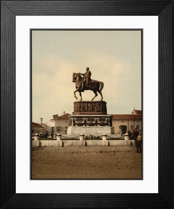 Framed Print : Prince Michaels monument, Belgrade, Servia Framed Print : Prince Michaels monument, Belgrade, Servia