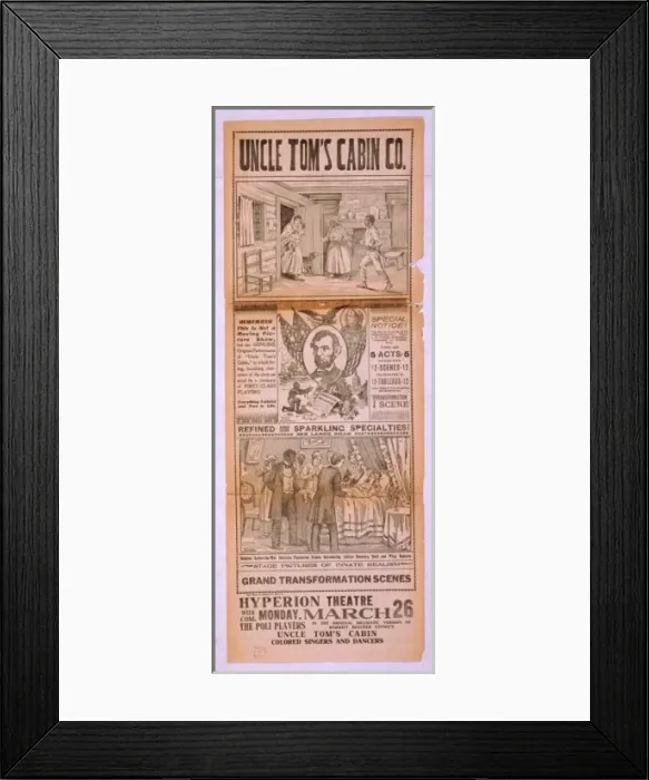 Framed Print : Uncle Toms cabin Framed Print : Uncle Toms cabin