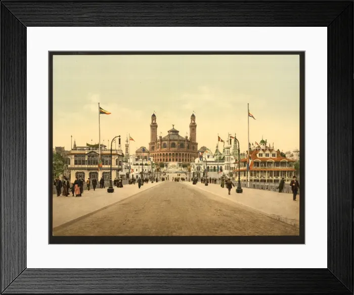 Framed Print : The environs of the Trocadero, Exposition Universal, 1900, P Framed Print : The environs of the Trocadero, Exposition Universal, 1900, P
