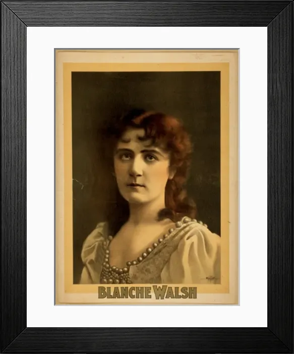 Framed Print : Blanche Walsh Framed Print : Blanche Walsh