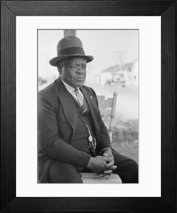 Framed Print : Proprietor of restaurant, Shellpile, New Jersey Framed Print : Proprietor of restaurant, Shellpile, New Jersey