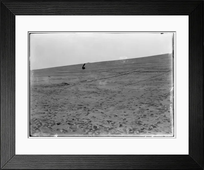 Framed Print : Launching track on Big Hill, Kitty Hawk, North Carolina Framed Print : Launching track on Big Hill, Kitty Hawk, North Carolina