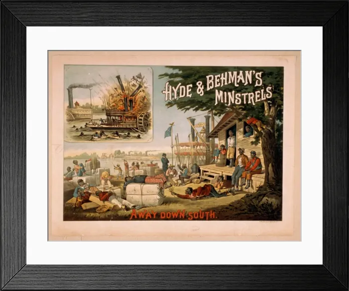 Framed Print : Hyde & Behmans Minstrels Hyde & Behmans Minstrels Framed Print : Hyde & Behmans Minstrels Hyde & Behmans Minstrels