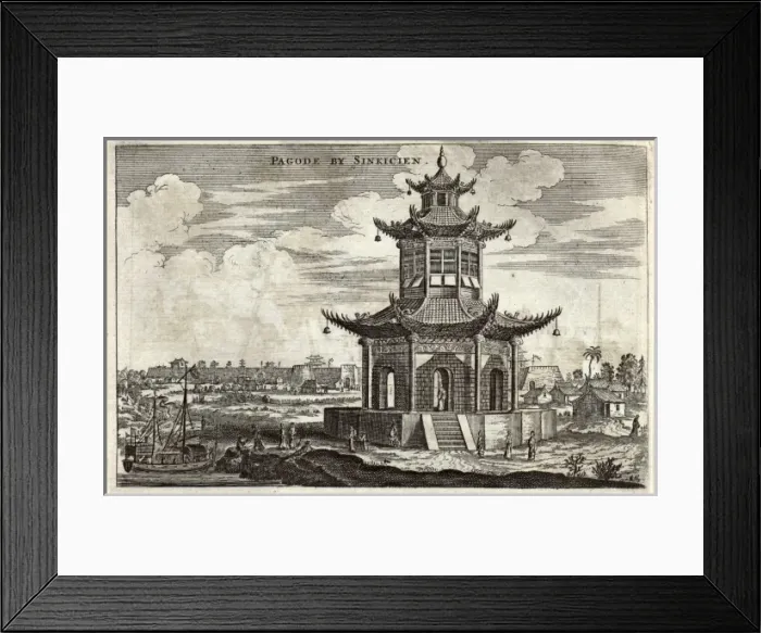 Framed Print : Buddhist pagoda Framed Print : Buddhist pagoda