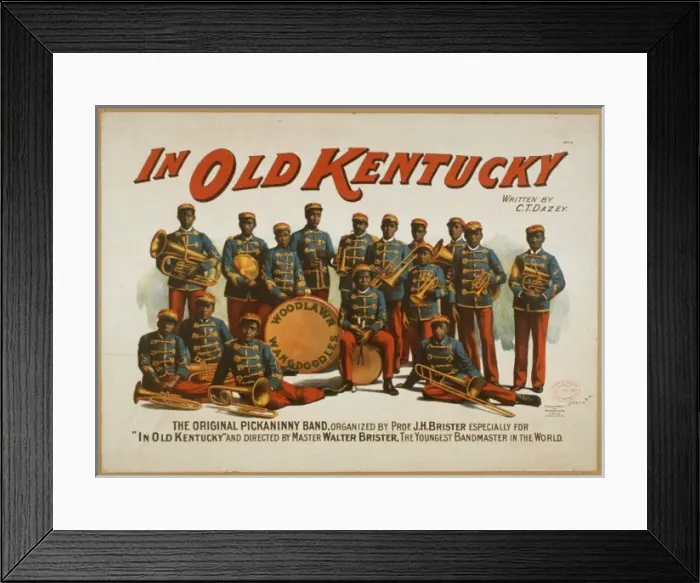 Framed Print : In old Kentucky Framed Print : In old Kentucky