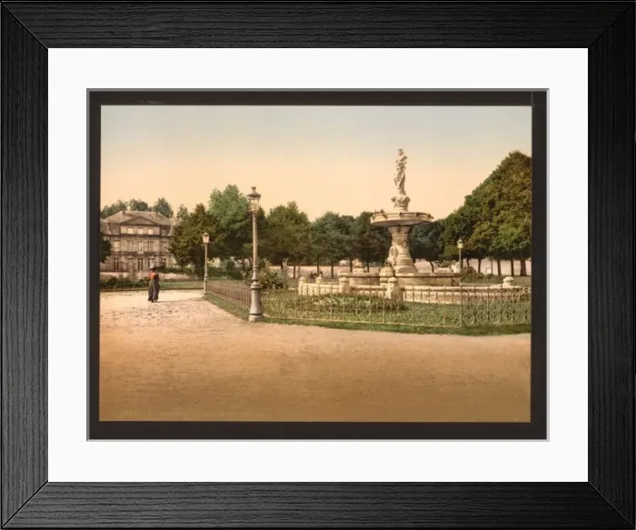 Framed Print : The castle place, Bayeux, France Framed Print : The castle place, Bayeux, France