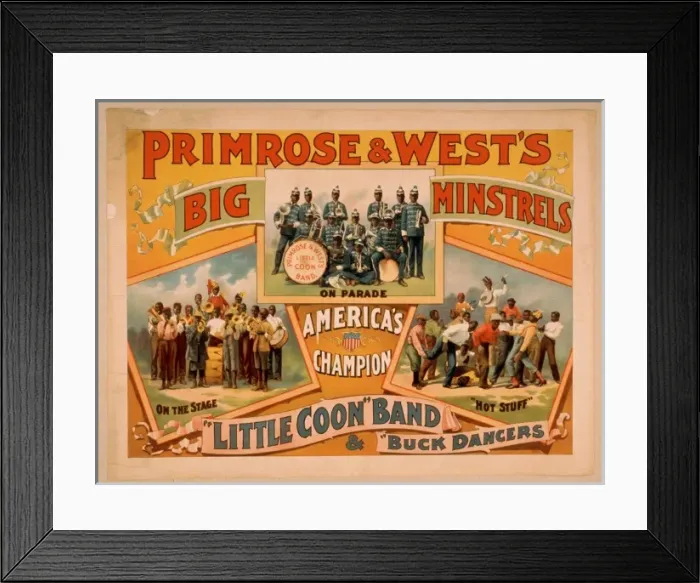Framed Print : Primrose & Wests Big Minstrels Americas champion Primrose Framed Print : Primrose & Wests Big Minstrels Americas champion Primrose