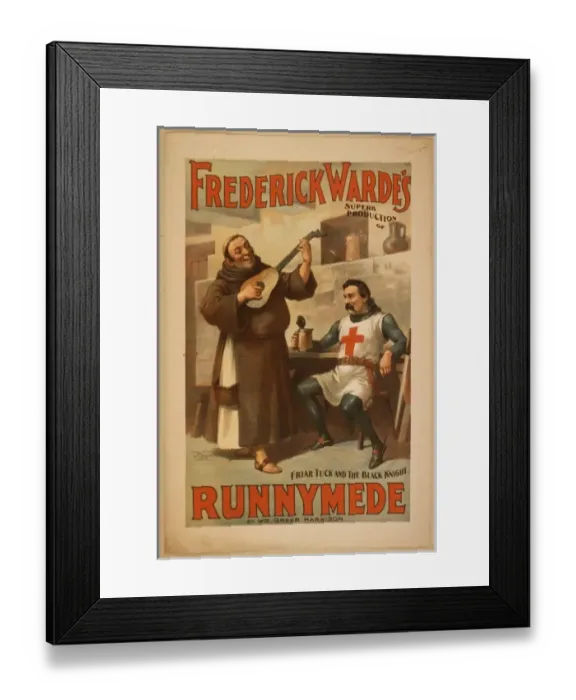 Framed Print : Frederick Wardes superb production of Runnymede by Wm. Gree Framed Print : Frederick Wardes superb production of Runnymede by Wm. Gree
