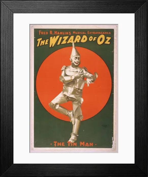Framed Print : Fred R. Hamlins musical extravaganza, The wizard of Oz Framed Print : Fred R. Hamlins musical extravaganza, The wizard of Oz