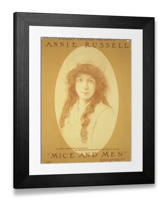 Framed Print : Charles Frohman presents Annie Russell in her greatest succu Framed Print : Charles Frohman presents Annie Russell in her greatest succu