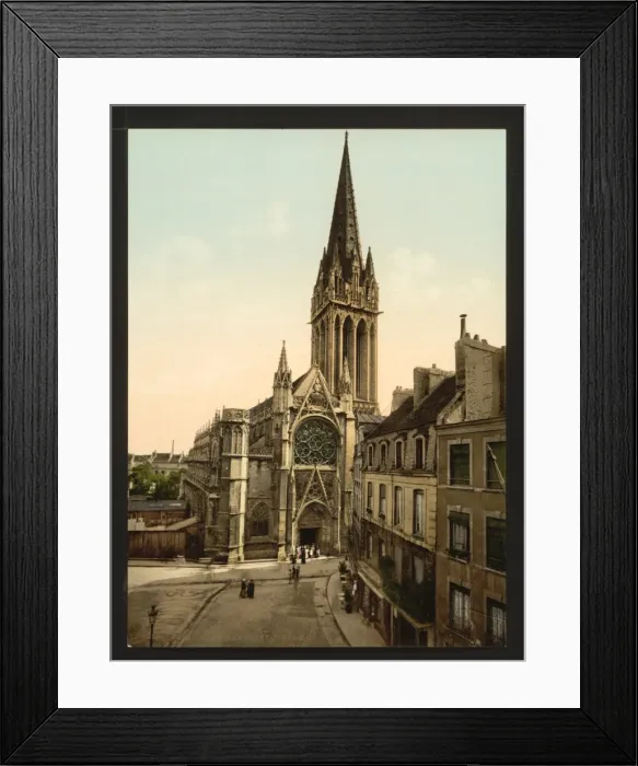 Framed Print : St. Pierre church, Caen, France Framed Print : St. Pierre church, Caen, France