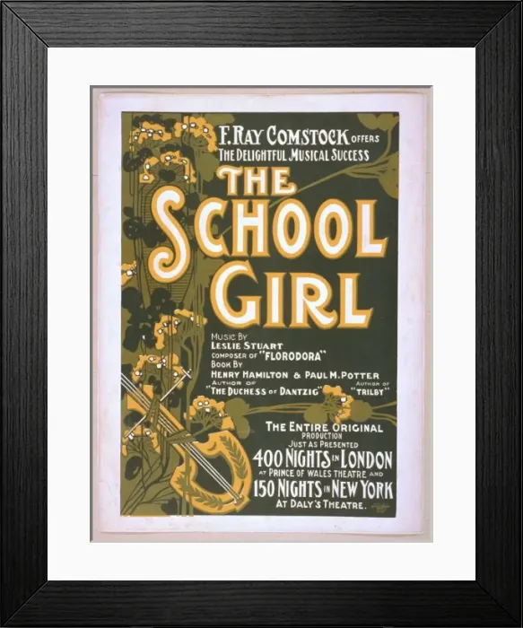 Framed Print : F. Ray Comstock offers the delightful musical success, The s Framed Print : F. Ray Comstock offers the delightful musical success, The s