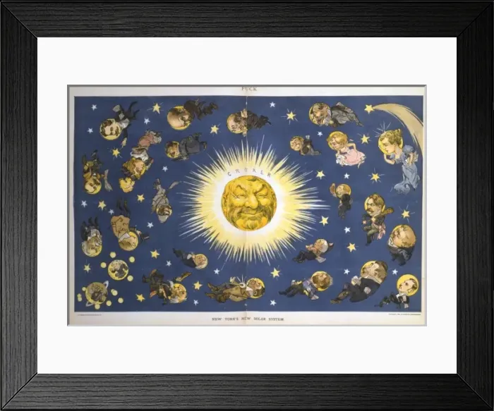 Framed Print : New Yorks new solar system Framed Print : New Yorks new solar system