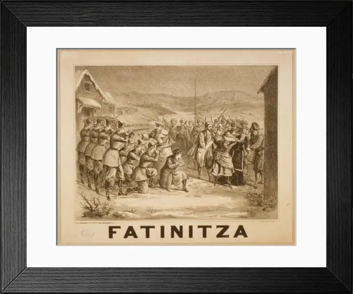 Framed Print : Fatinitza. Date c1879 Framed Print : Fatinitza. Date c1879