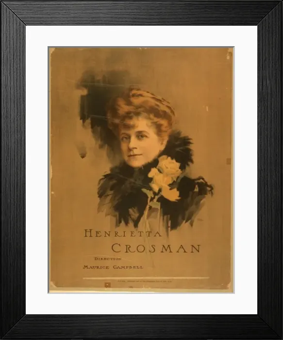 Framed Print : Henrietta Crosman Framed Print : Henrietta Crosman