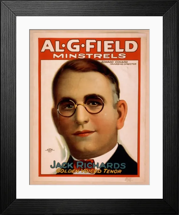 Framed Print : Al. G. Field Minstrels Framed Print : Al. G. Field Minstrels
