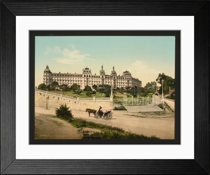 Framed Print : Hotel Excelsior, Regina Palace, Cimiez, Nice, France Framed Print : Hotel Excelsior, Regina Palace, Cimiez, Nice, France