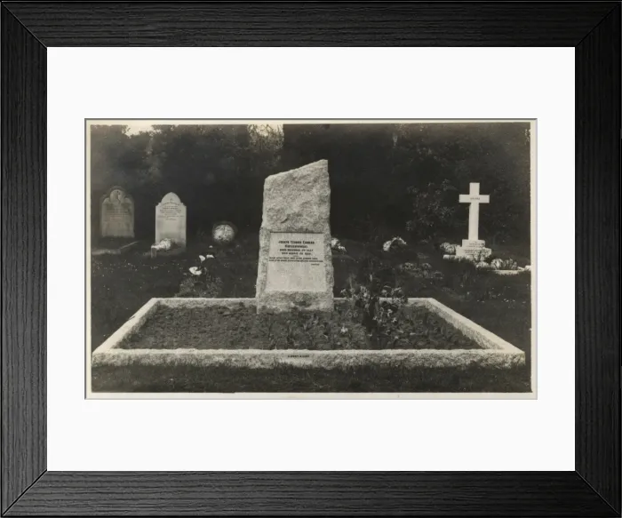 Framed Print : Grave of Joseph Conrad Framed Print : Grave of Joseph Conrad