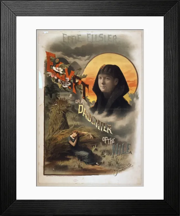 Framed Print : Egypt or A daughter of the Nile Framed Print : Egypt or A daughter of the Nile