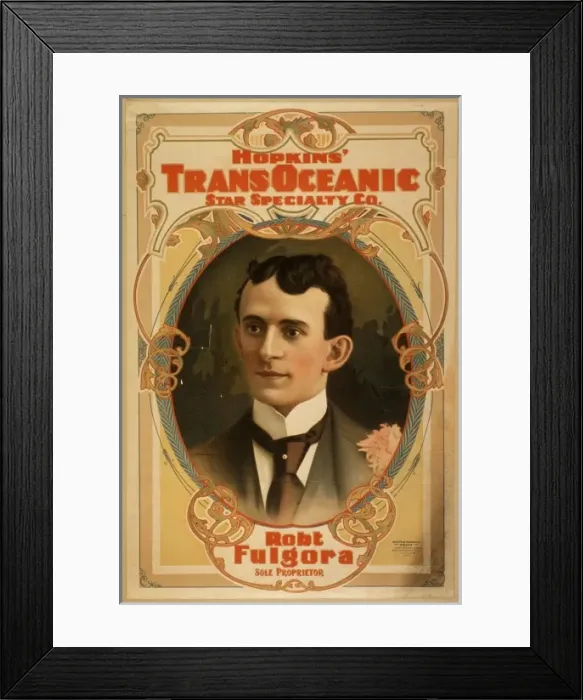 Framed Print : Hopkins Transoceanic Star Specialty Co