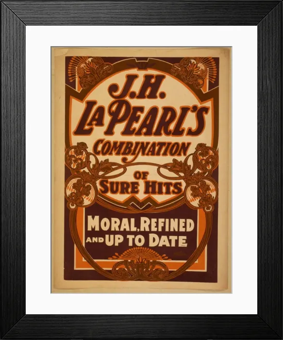 Framed Print : JH La Pearls combination of sure hits moral, refined, and u Framed Print : JH La Pearls combination of sure hits moral, refined, and u
