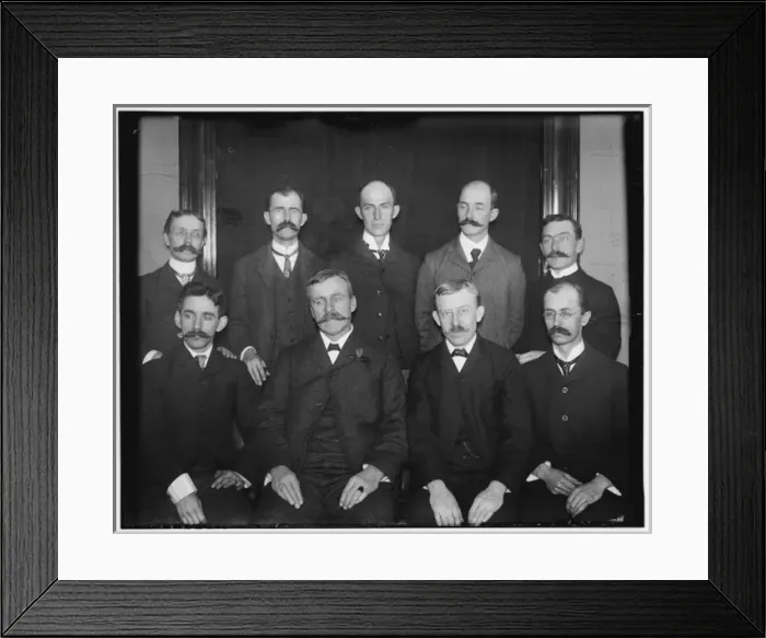 Framed Print : Nine of the ten Dayton boys Framed Print : Nine of the ten Dayton boys