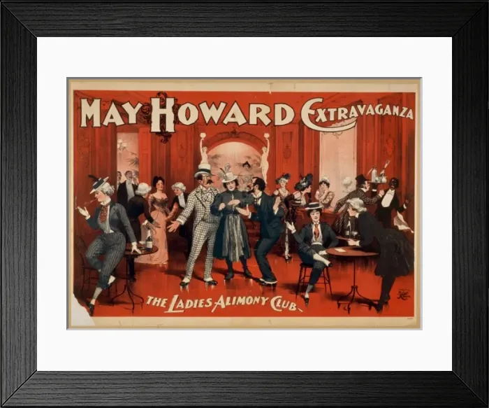 Framed Print : May Howard extravaganza Framed Print : May Howard extravaganza