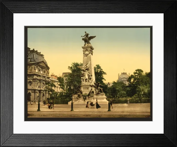 Framed Print : Gambettas monument, Paris, France Framed Print : Gambettas monument, Paris, France