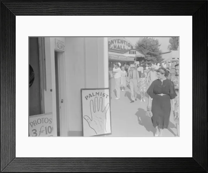 Framed Print : Scene at Buckeye Lake Amusement Park, near Columbus, Ohio (s Framed Print : Scene at Buckeye Lake Amusement Park, near Columbus, Ohio (s