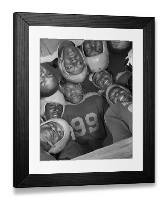 Framed Print : Daytona Beach, Florida. Bethune-Cookman College. Football is Framed Print : Daytona Beach, Florida. Bethune-Cookman College. Football is