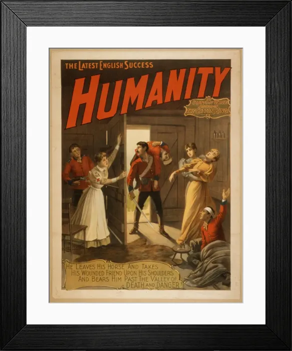 Framed Print : Humanity the latest English success : by Sutton Vane, author Framed Print : Humanity the latest English success : by Sutton Vane, author